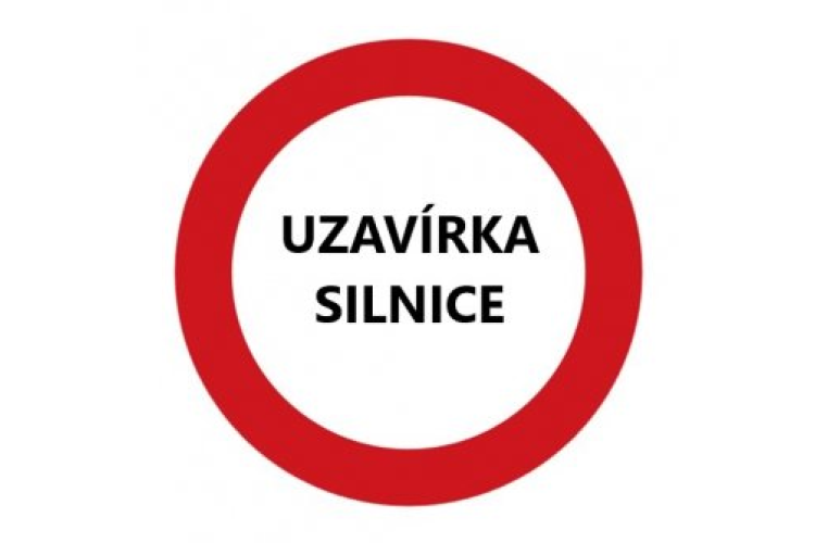 Uzavírka silnice v Radostíně nad Oslavou od ÚT 26.4.2022 do 29.4.2022
