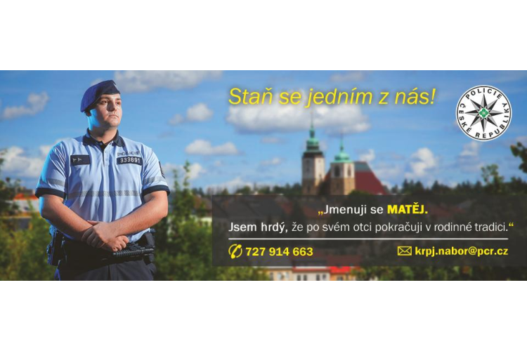 Náborová kampaň k Policii ČR